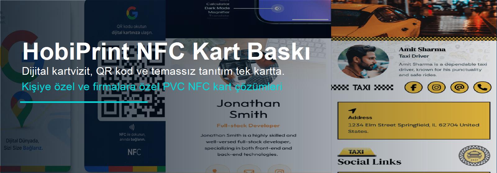 QR kodlu ve NFC destekli kart çözümleri banner görseli